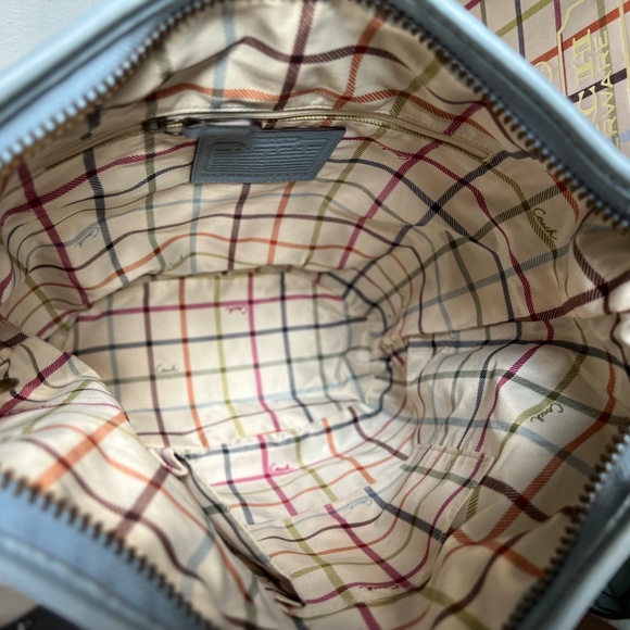 Coach Bleecker Set XL Duffle 11423 Tattersall Lining Brass Detail & Wallet - Picture 12 of 16